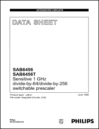 Click here to download SAB6456 Datasheet