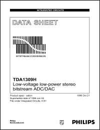 Click here to download TDA1309H Datasheet
