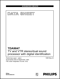 Click here to download TDA9847T Datasheet