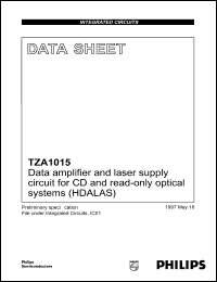 Click here to download TZA1015T Datasheet