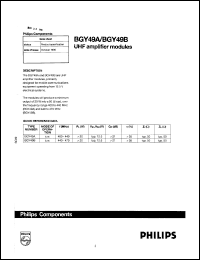 Click here to download BGY49 Datasheet