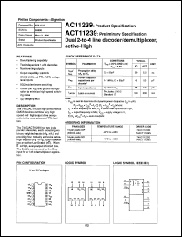 Click here to download 74ACT11239N Datasheet