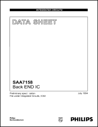 Click here to download SAA7158WP Datasheet