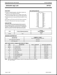 Click here to download 74F181 Datasheet