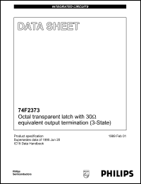 Click here to download 74F2373 Datasheet