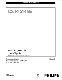 Click here to download 74F534 Datasheet