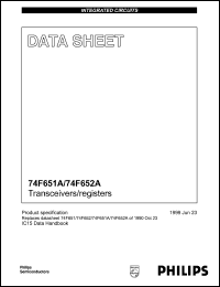 Click here to download 74F651 Datasheet