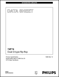 Click here to download 74F74 Datasheet