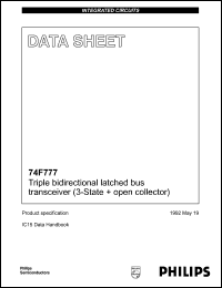 Click here to download 74F777 Datasheet