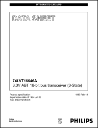 Click here to download 74LVT166646 Datasheet