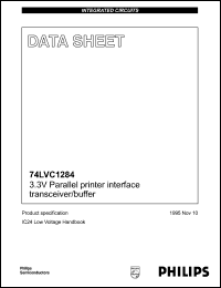 Click here to download 7LVC1284 Datasheet
