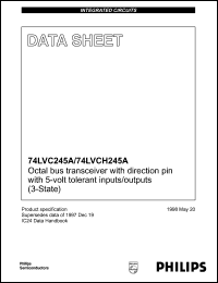 Click here to download 7LVC245 Datasheet