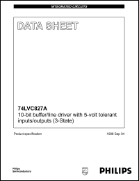 Click here to download 7LVC827 Datasheet
