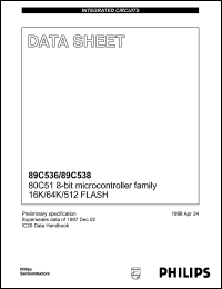 Click here to download 89C536 Datasheet