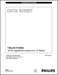 Click here to download ACH16952DGG Datasheet