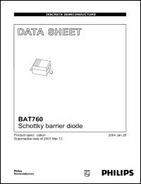 Click here to download BAT760 Datasheet