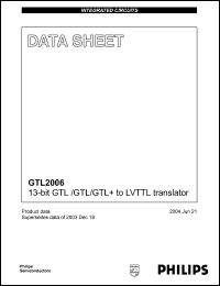 Click here to download GTL2006PW Datasheet