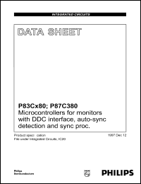 Click here to download P83C880 Datasheet