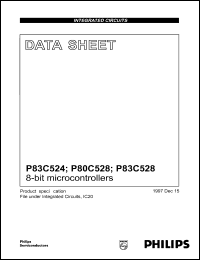 Click here to download P83C524EBA Datasheet