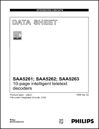 Click here to download SAA5263 Datasheet