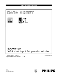 Click here to download SAA6713H Datasheet