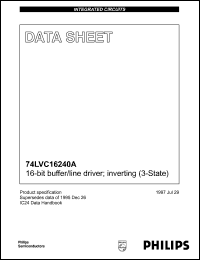 Click here to download VC16240ADGG Datasheet