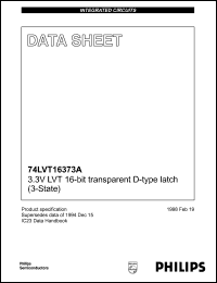 Click here to download VT16373ADGG Datasheet