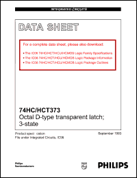 Click here to download 74HCU373 Datasheet