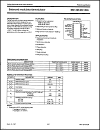 Click here to download MC1496F Datasheet