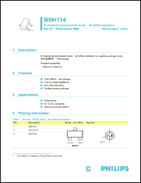 Click here to download BSH114 Datasheet