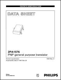 Click here to download 2PA1576 Datasheet