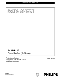 Click here to download 74ABT126 Datasheet
