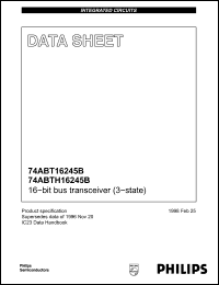 Click here to download BT16245BDL Datasheet