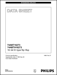 Click here to download 74ABT16273 Datasheet