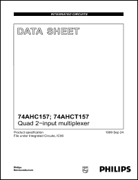 Click here to download 74AHC157D Datasheet