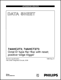 Click here to download 74AHCT273PW Datasheet
