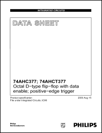 Click here to download 74AHC377PW Datasheet