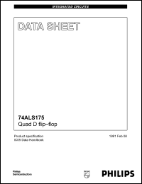 Click here to download 74ALS175 Datasheet