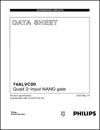 Click here to download 74ALVC00 Datasheet