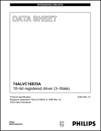 Click here to download 74ALVC16835A Datasheet