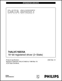 Click here to download 74ALVC16835ADGG Datasheet