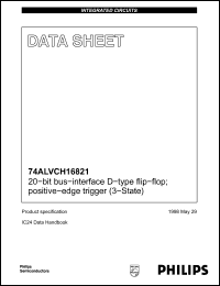 Click here to download 74ALVCH16821 Datasheet