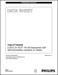 Click here to download 74ALVT162245 Datasheet