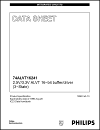 Click here to download 74ALVT16241 Datasheet