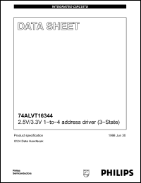 Click here to download 74ALVT16344 Datasheet