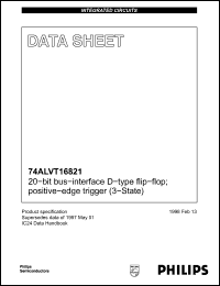 Click here to download 74ALVT16821 Datasheet