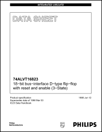 Click here to download 74ALVT16823 Datasheet