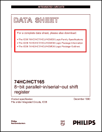 Click here to download 74HC165 Datasheet
