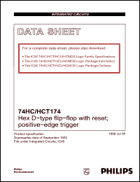 Click here to download 74HCT174 Datasheet