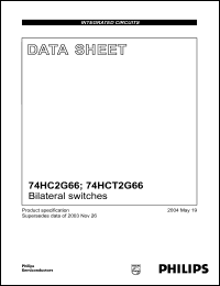 Click here to download 74HC2G66 Datasheet